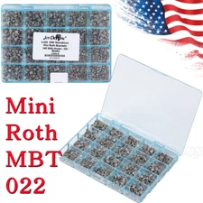 US Dental Orthodontic Monoblock Brackets Braces Mini Roth/MBT 022 Hook 3-4-5  