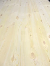 Knotty Pine wood veneer 24" x 96" with PSA peel stick adhesive backer 1/40" 