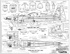 Extra 300  127 inch Giant RC Model AIrplane Plans