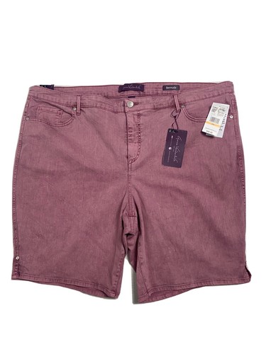 Gloria Vanderbilt Shorts Plus Size 24 W 