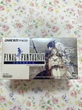 Nintendo Gameboy Micro Final Fantasy IV Model Box Console Charger [BOX]