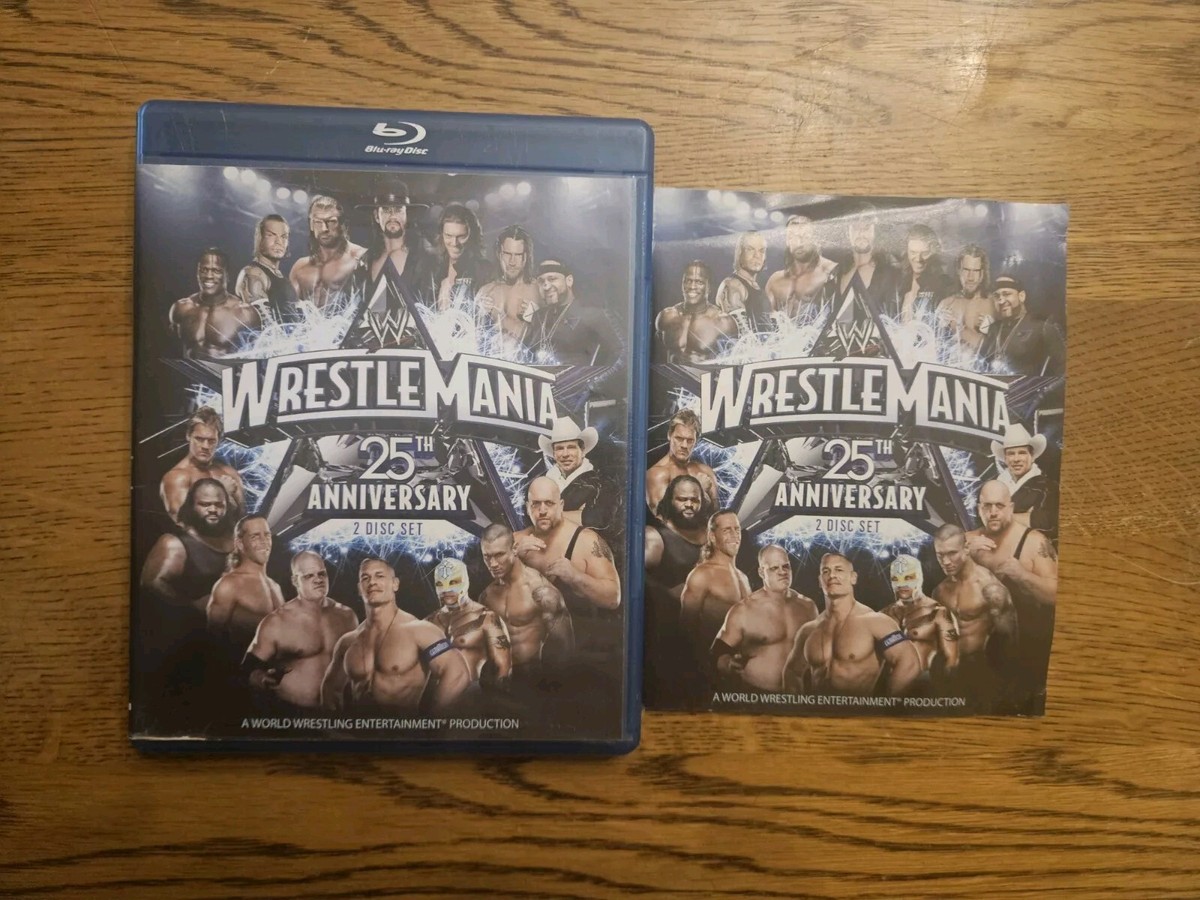 Wrestlemania XXV 25 (Blu-ray Disc, 2009)Authentic US Release