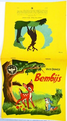 1971 IN LATVIAN: VOLTS DISNEJS BEMBIJS [WALT DISNEY’S BAMBI] MĪKSTO ...
