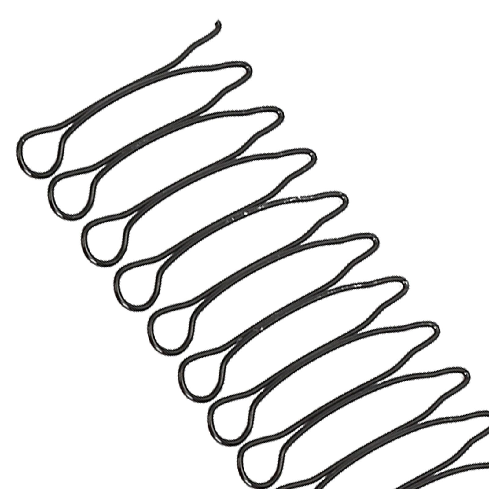 Wavy Shape Metal Hairband Stretchable Good Grip Anti Slip Back Head