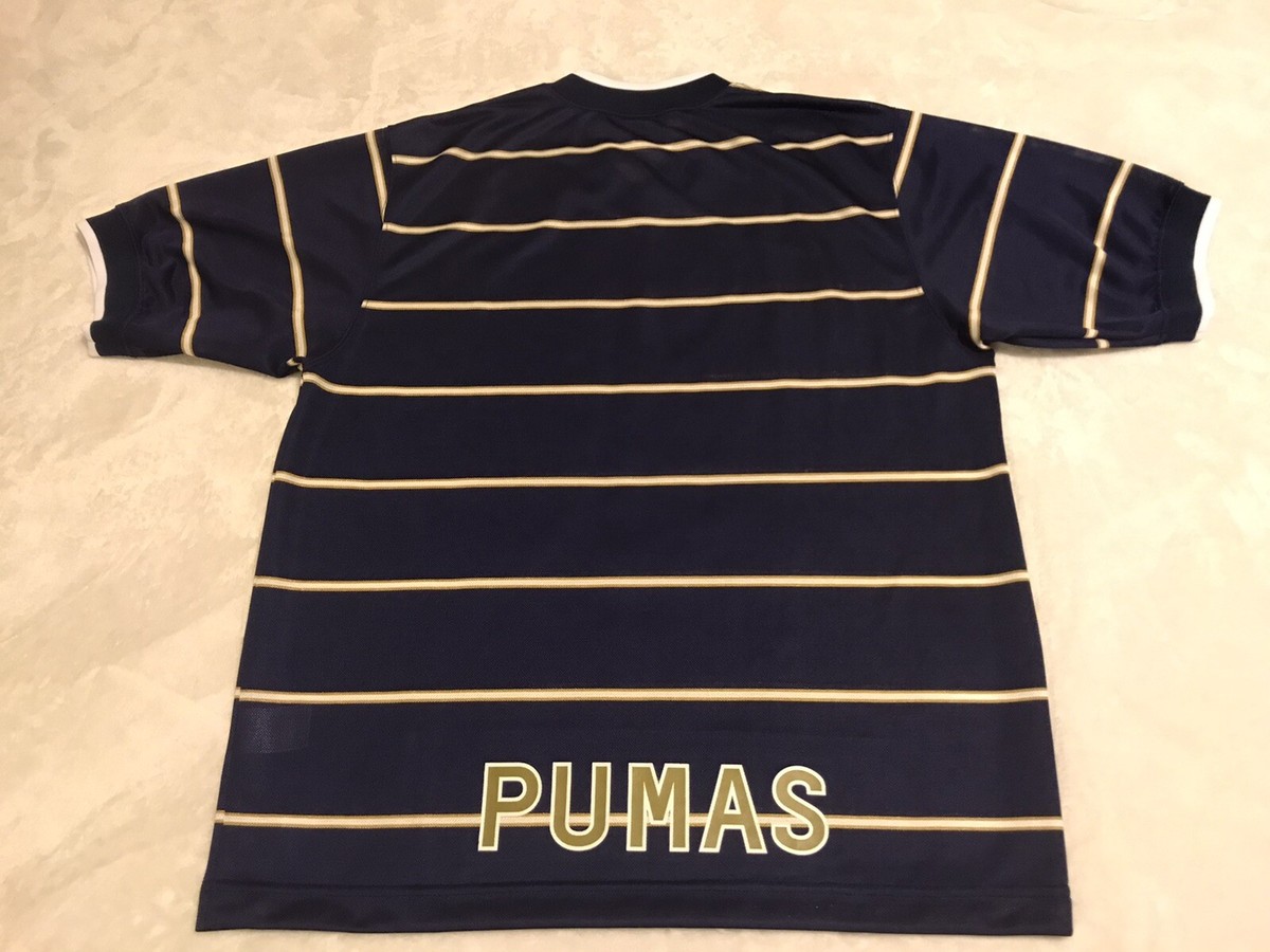 NIKE PUMAS UNAM SOCCER JERSEY 1997 MEXICO SIZE LARGE AMERICA