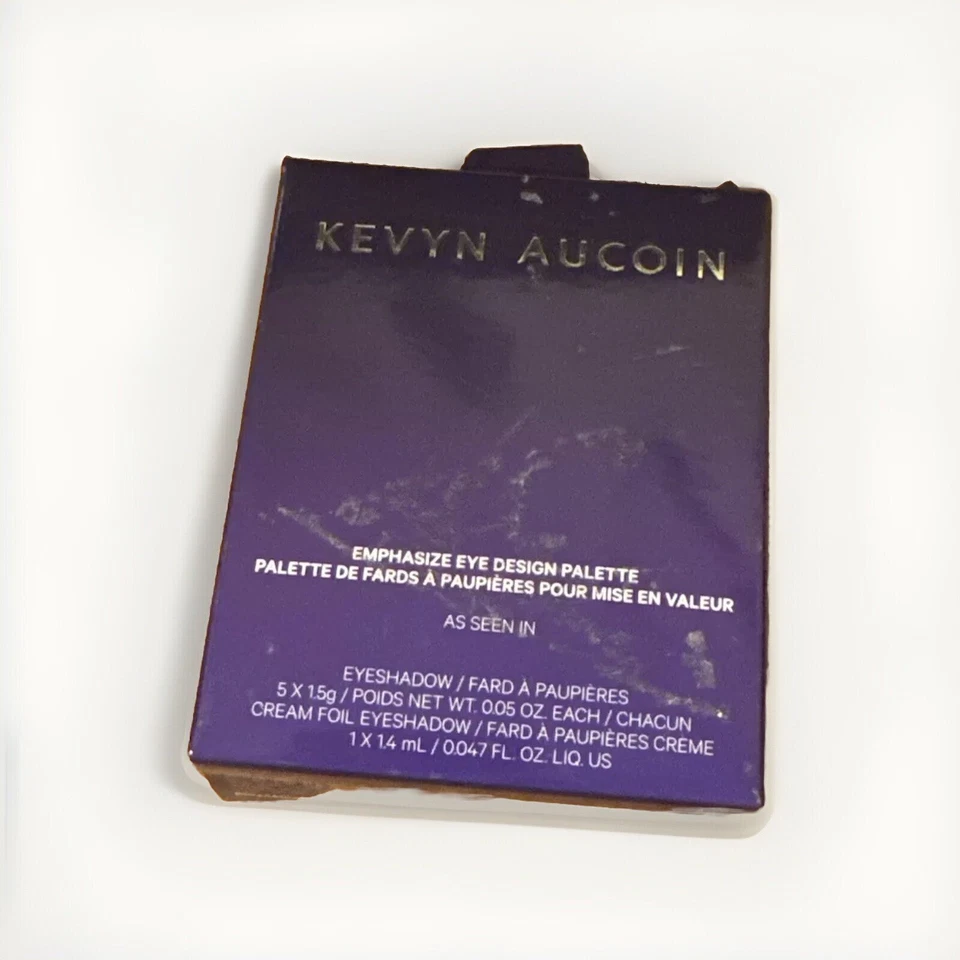 Kevin Aucoin Emphasize Eye Design Palette Damaged Box & Skin Enhancer No Box - Image 2 of 4
