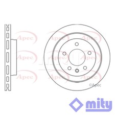 Fits Cadillac ATS 2013-2015 2.0 1x Brake Disc Rear Mity 13581427