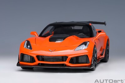 2019 CHEVROLET CORVETTE C7 ZR1 SEBRING ORANGE 1:18 by AUTOart
