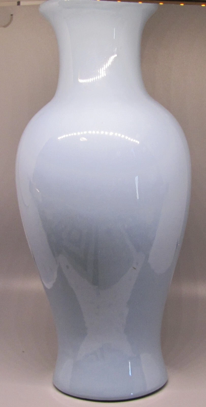 Vintage Haeger Vase Cornflower Blue 13"