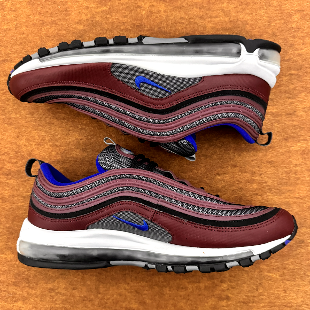 Size 12 Nike Air Max 97 Night Maroon 2018 921826-012 Custom