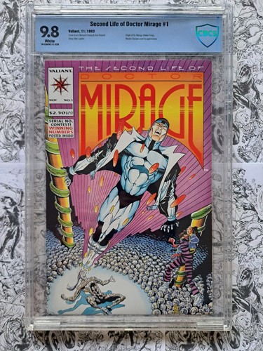 Second Life of Doctor Mirage #1 9.8 Origin of Doctor Mirage Valiant Comics CBCS