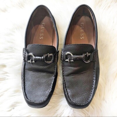 Guess McKinley Brown G Ornament Driving Mocs 9.5M Raw city energy. Unfiltered confidence. Cooked up bold  main image 4