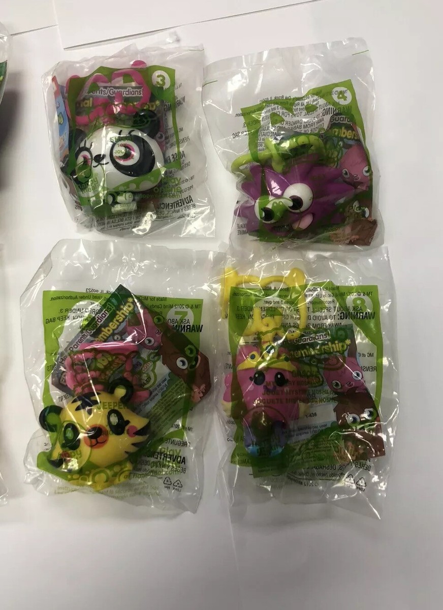 Mcdonalds Happy Meal Toys Moshi Monsters 2012 New Full Set Of 8 | eBay