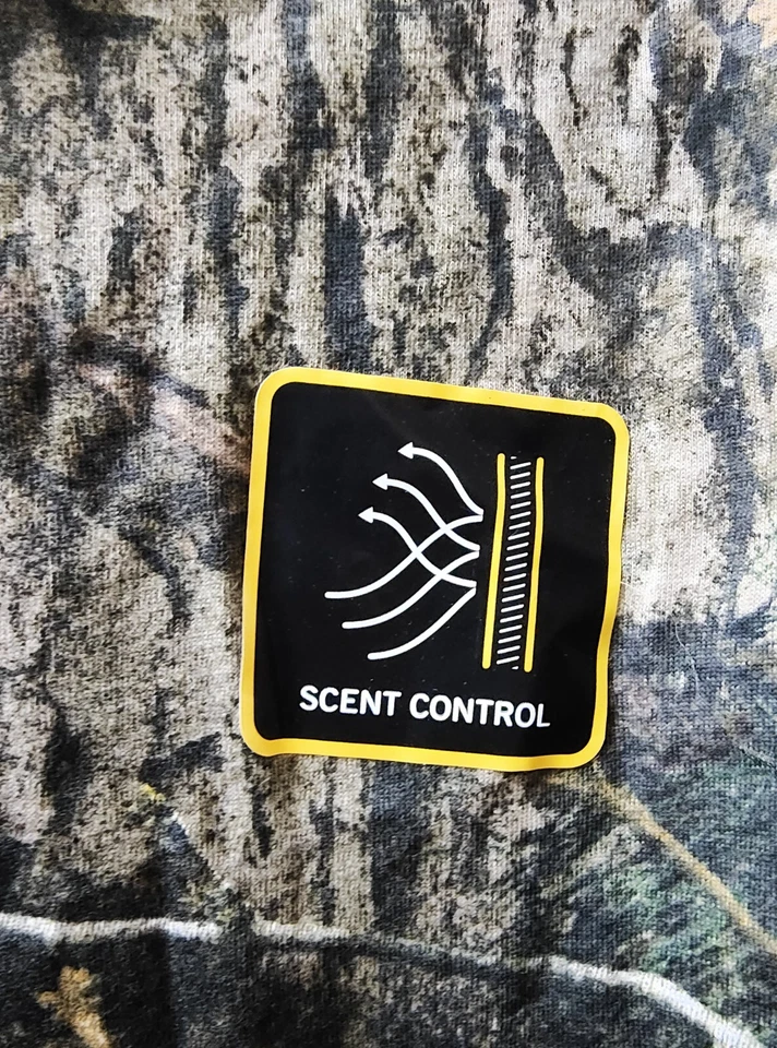 Mossy Oak Long Sleeve Tee Men's Small Camo Scent Control - Image 3 of 4