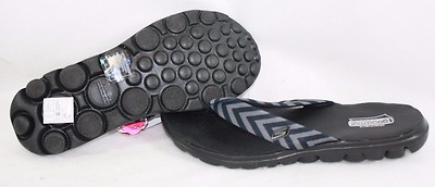 skechers go go mat flip flops