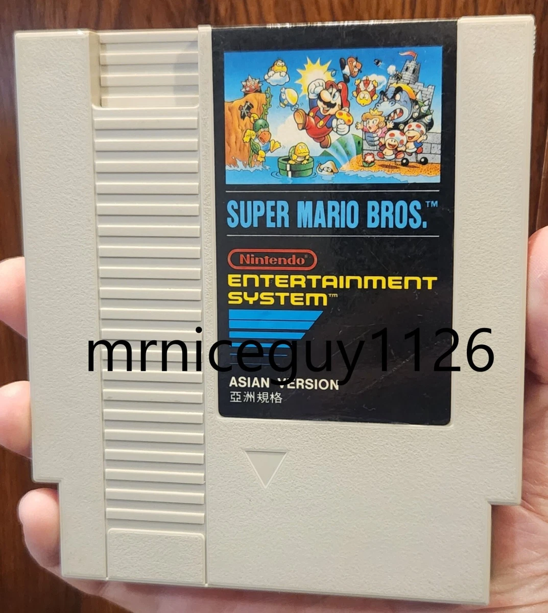 Vintage SUPER MARIO BROS. Authentic Nintendo NES Asian Version no seal version