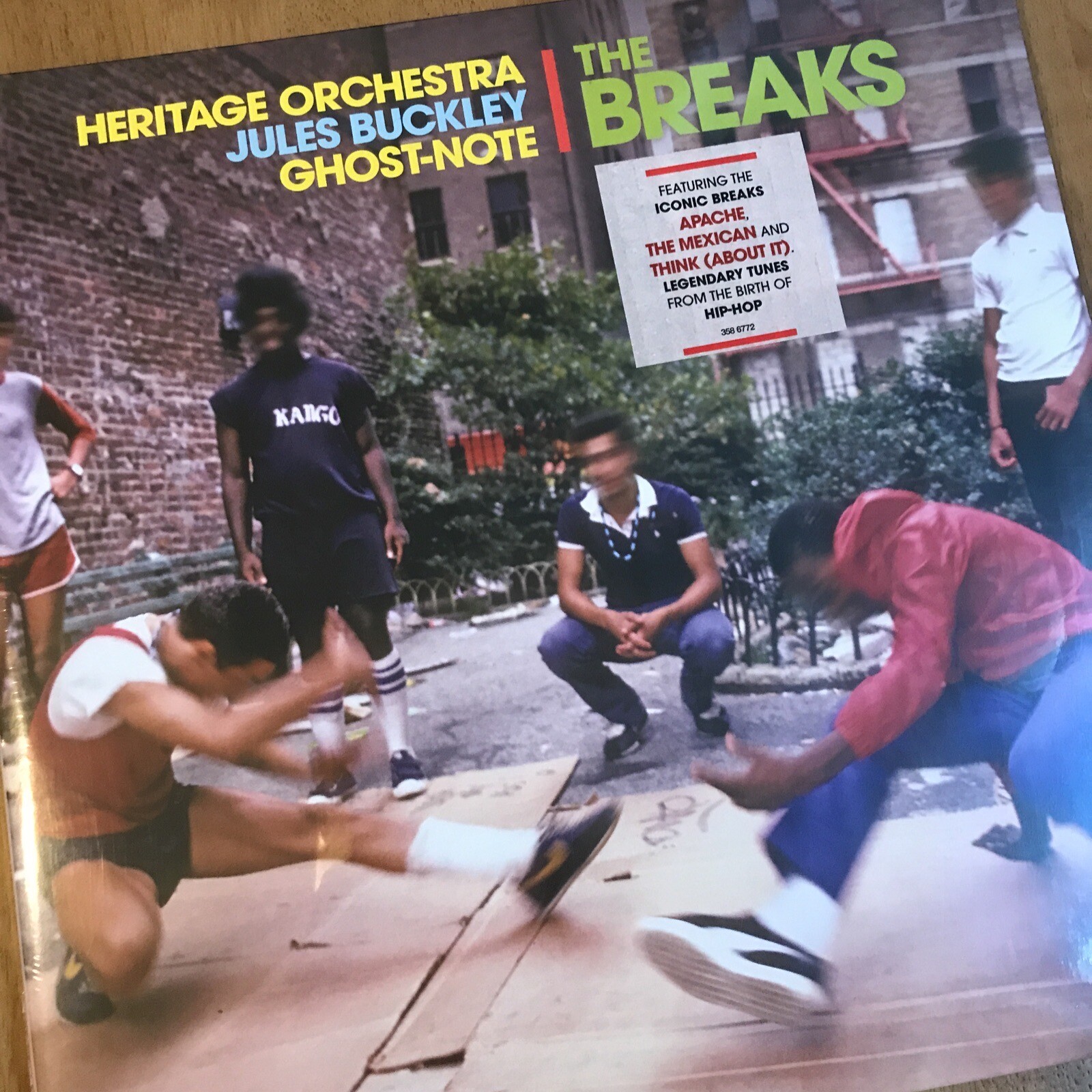 The Breaks Heritage Orchestra Jules Buckley Ghost-Note Double LP Vinyl 2021 VGC