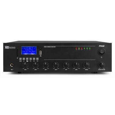 POWER DYNAMICS PPA50 100V MIXER-AMPLIFIER 50W BT POWER ENDS