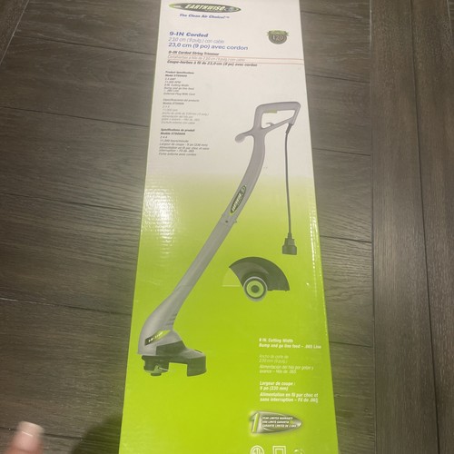 Earthwise 1.15 ft Corded 9" String Trimmer 2.4 Amp 120 Volt 11k RPM Grey - Picture 6 of 6