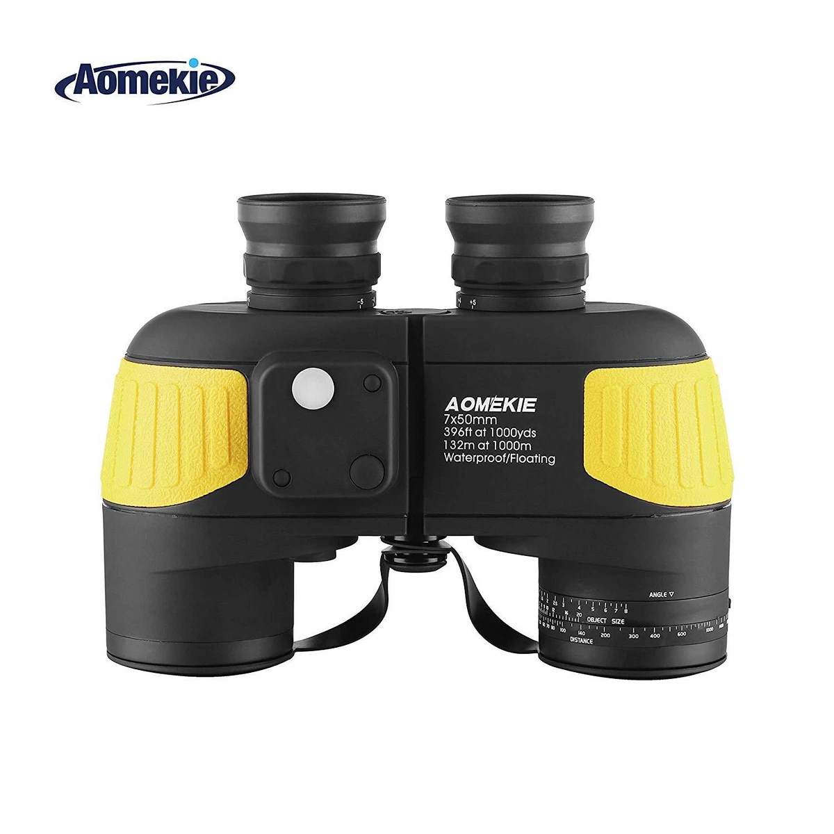 7x50 Binoculars for Hunting Military Marine Telescope with Compass