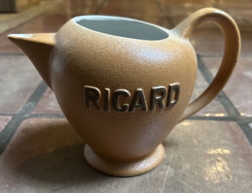 Vintage Ricard Pottery Pitcher French Pitcher 70s - Picture 2 of 4