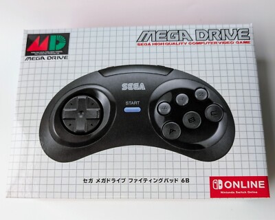 Sega Mega Drive Fighting Pad 6B Nintendo Switch Online Limited Game Controller