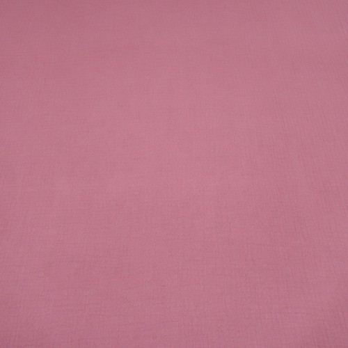 Tela algodón muselina doble gasa uni rosa tela blusa pañuelo para escupir - Imagen 4 de 5