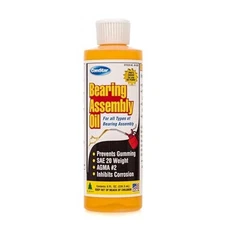 Bearing Assembly Lube Oil, SAE 20 Weight, Prevents Gumming,Protects Against 8 Oz