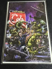 TMNT Stranger Things #1 Clayton Crain Virgin New Cola NYCC With COA # 332/500