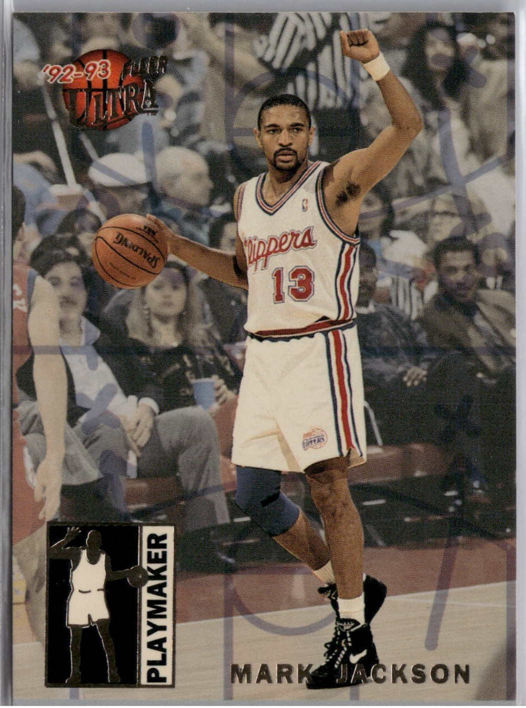 1992-93 Ultra Playmakers #4 Mark Jackson ~ Los Angeles Clippers