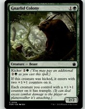 Gnarlid Colony 224 Common Foundations Magic: The Gathering Lightly Played