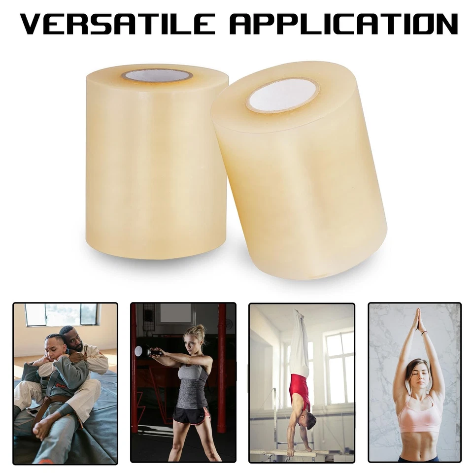 Cinta de alfombra de lucha libre PVC transparente para gimnasio, 7 mil de grosor, para lucha libre Gr... Foto 4 de 4