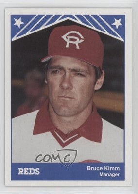 1983 TCMA Cedar Rapids Reds Bruce Kimm #1 0q3