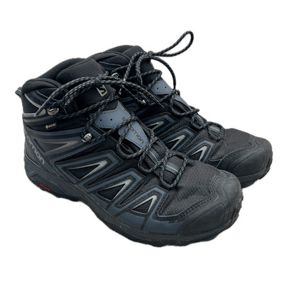 Men's 9.5 M Salomon X Ultra 3 Mid Gore-Tex Black 401293 Hiking Boots Waterproof