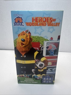 ♡URUHA BIG BEAR+会報♡ Bear in the Big Blue House: Heroes of Woodland Valley Vintage 2003