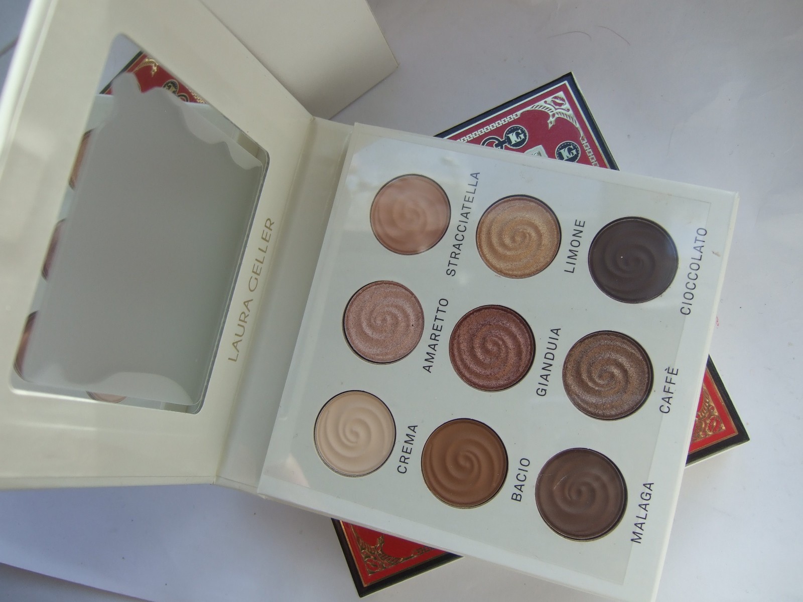 Genuine LAURA GELLER Gelato Swirl eyeshadow palette