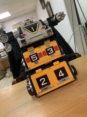 1997 Bandai Power Rangers Turbo Deluxe Artillatron Transport