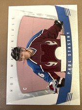 2006-07 Fleer Hot Prospects - Hot Materials Paul Stastny #HM-PS (MEM, RC)