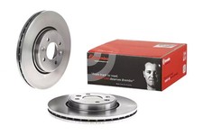 Jeu de 2 disques de frein BREMBO 09.8137.24 RENAULT CAPTUR 1.5 dCi 90