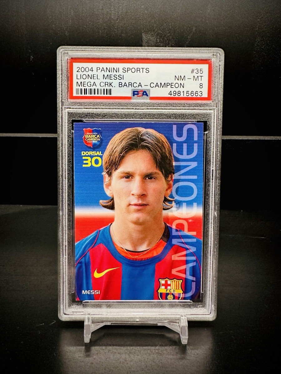 2004 Panini Sports Mega Cracks Barca Campeones #35 Lionel Messi