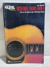 Incredible Chord Finder 6in x 9in Edition - Hal Leonard Guitar Method 2nd Editio