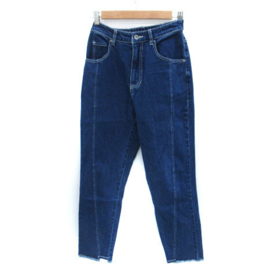 カーゴデニム CYNICAL Cynical Denim Pants Jeans Tapered Ankle Length Fringe 1 Blue