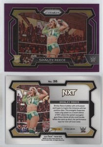 2024 Panini Prizm WWE Purple Prizm /149 Brinley Reece #36 Rookie RC