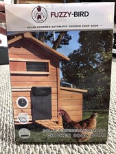 Fuzzy-Bird Solar Powered Automatic Chicken Coop Door