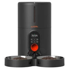 Automatic Cat Feeders 2 Cats-Timed Cat Feeder with Stainless Steel Bowl, Prog...