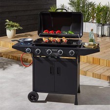 Studio 4 Burner BBQ with Side Burner