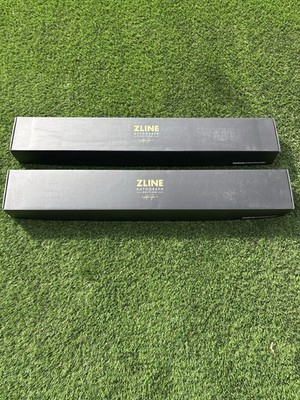 2 Sets of Zline Polished Gold Refrigerator Handles Autograph Edition. Open Box.