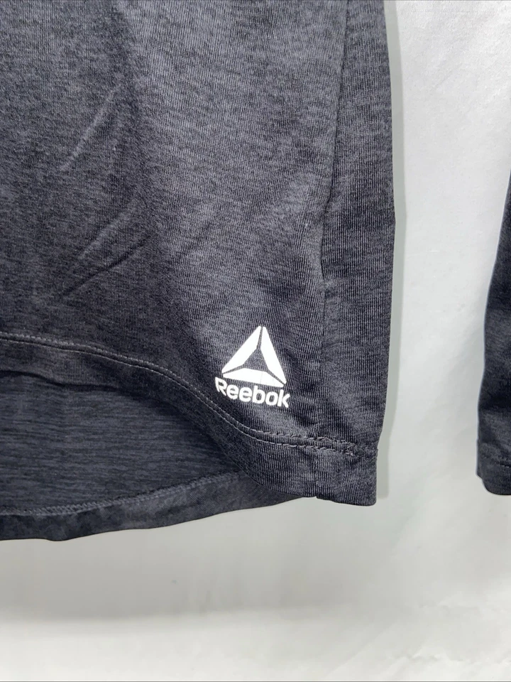 Camisa REEBOK Mujer XS Performance Manga Larga Agujeros para Pulgar Correr Reflectante L20 Foto 2 de 4