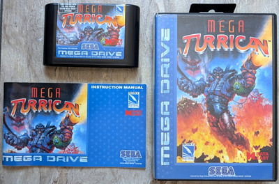 SEGA Mega Drive Spiel - Mega Turrican - MEGADRIVE