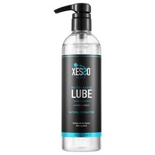 XESSO Water-Based Lube 16 fl oz, All Natural  16 Fl Oz Pack of 1 , Clear